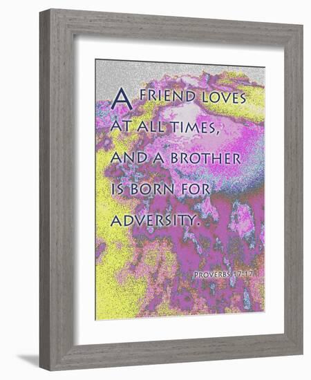 Proverbs 17:9-Cathy Cute-Framed Giclee Print