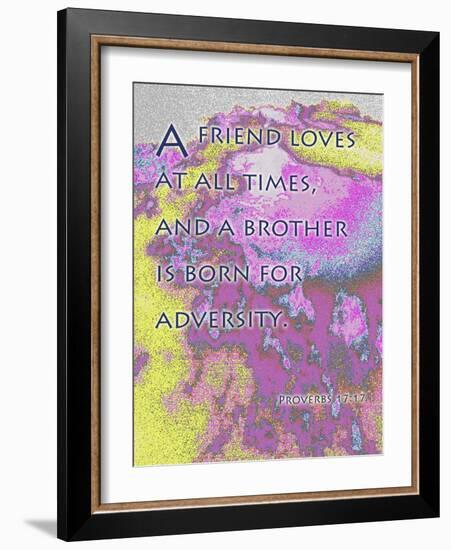 Proverbs 17:9-Cathy Cute-Framed Giclee Print