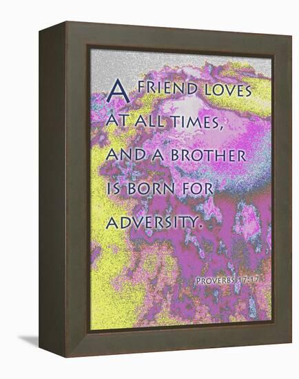 Proverbs 17:9-Cathy Cute-Framed Premier Image Canvas