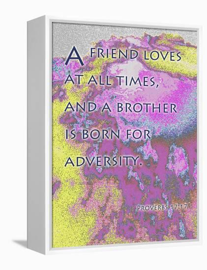 Proverbs 17:9-Cathy Cute-Framed Premier Image Canvas