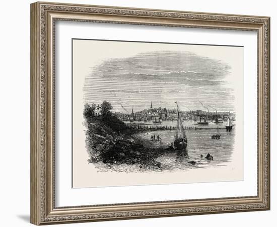 Providence, Rhode Island, USA, 1870s-null-Framed Giclee Print