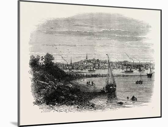 Providence, Rhode Island, USA, 1870s-null-Mounted Giclee Print