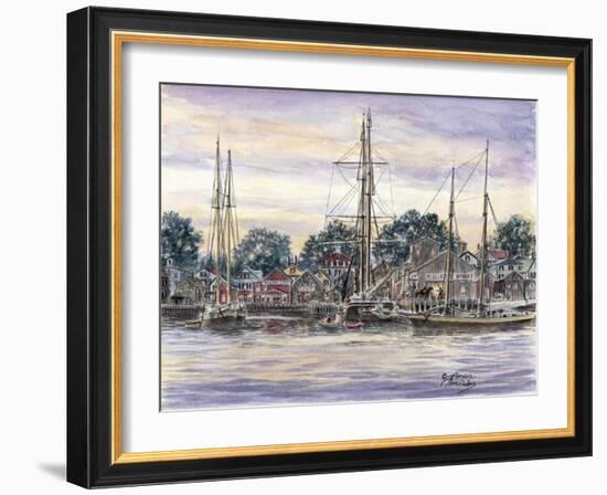 Providence Town-Stanton Manolakas-Framed Giclee Print