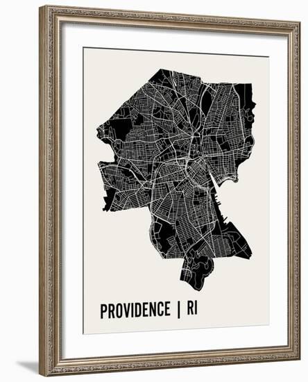 Providence-Mr City Printing-Framed Art Print