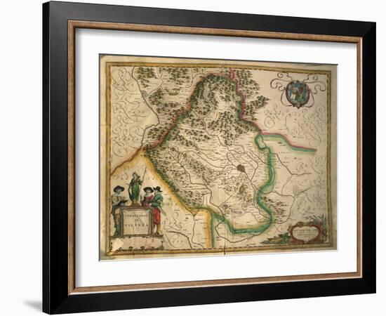 Province of Vicenza from Theatrum Civitatum Et Admirandorum Italiae-Joan Blaeu-Framed Giclee Print