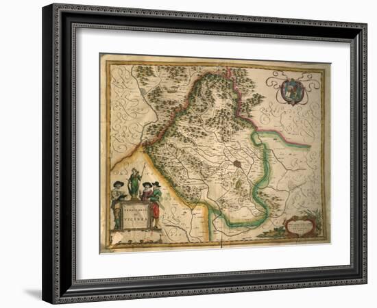 Province of Vicenza from Theatrum Civitatum Et Admirandorum Italiae-Joan Blaeu-Framed Giclee Print