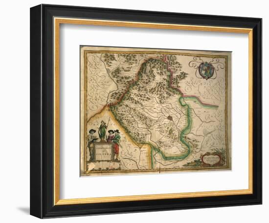 Province of Vicenza from Theatrum Civitatum Et Admirandorum Italiae-Joan Blaeu-Framed Giclee Print