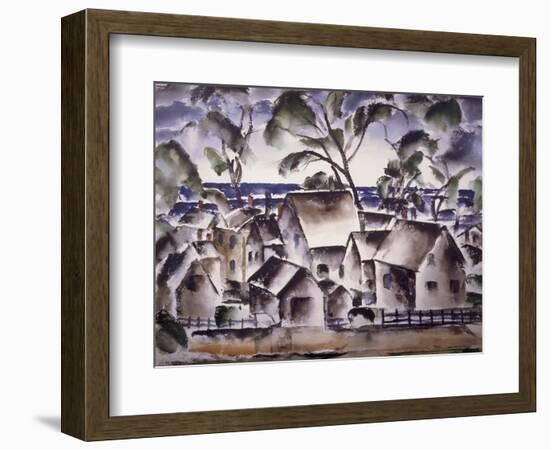 Provincetown, c.1930-Nancy Ferguson-Framed Giclee Print