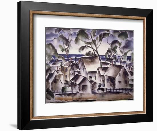 Provincetown, c.1930-Nancy Ferguson-Framed Giclee Print