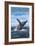 Provincetown, Massachusetts - Humpback Whale Scene-Lantern Press-Framed Art Print