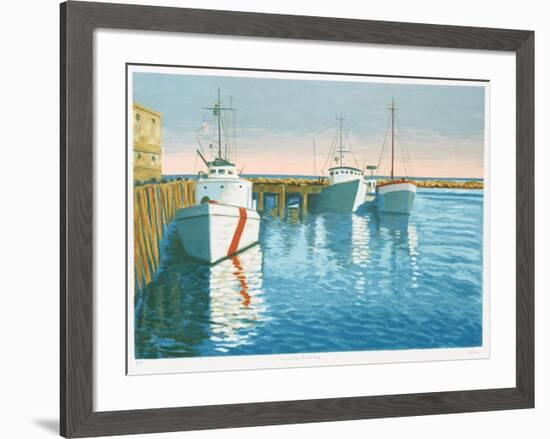 Provincetown - The Harbor-Laurent Salinas-Framed Collectable Print