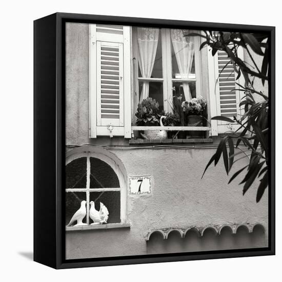 Provincial Window I-Rita Crane-Framed Premier Image Canvas