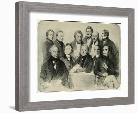 Provisional Government of the Second French-Achille Deveria-Framed Giclee Print