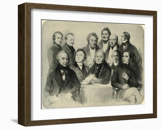 Provisional Government of the Second French-Achille Deveria-Framed Giclee Print