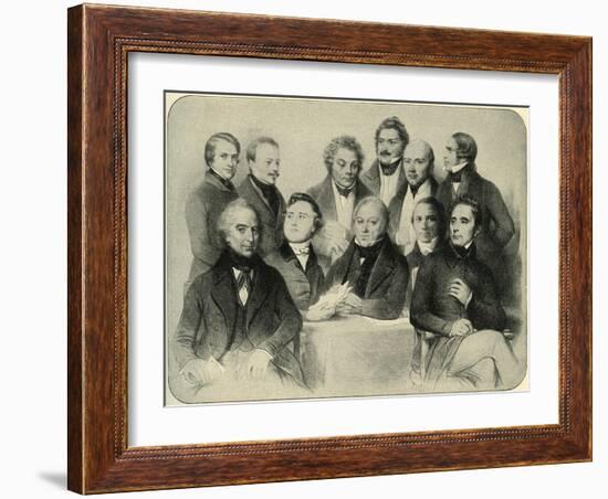 Provisional Government of the Second French-Achille Deveria-Framed Giclee Print