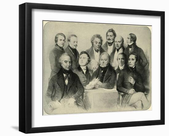 Provisional Government of the Second French-Achille Deveria-Framed Giclee Print