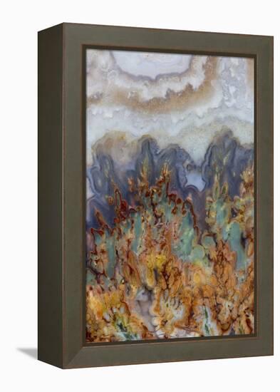 Prudent Man Agate, Origin Idaho-Darrell Gulin-Framed Premier Image Canvas