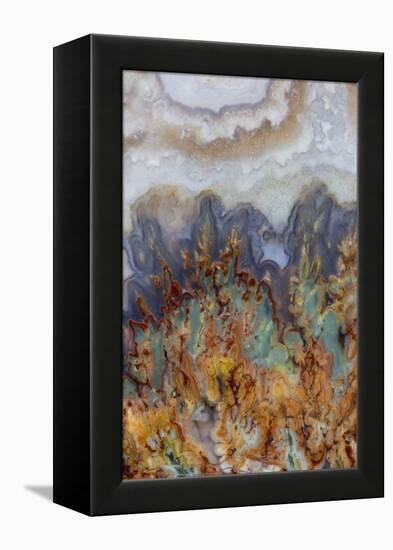 Prudent Man Agate, Origin Idaho-Darrell Gulin-Framed Premier Image Canvas