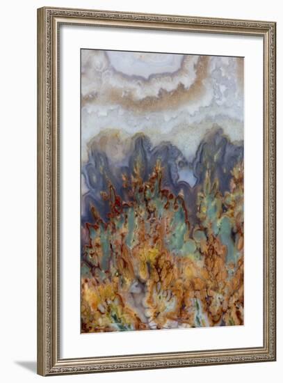 Prudent Man Agate, Origin Idaho-Darrell Gulin-Framed Premium Photographic Print