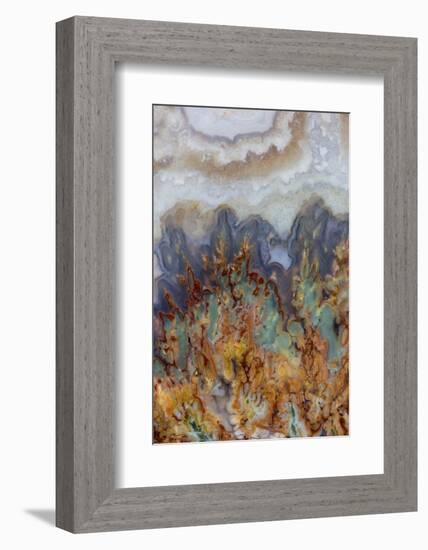 Prudent Man Agate, Origin Idaho-Darrell Gulin-Framed Premium Photographic Print