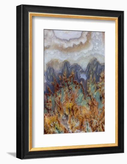 Prudent Man Agate, Origin Idaho-Darrell Gulin-Framed Photographic Print