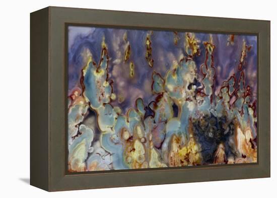 Prudent Man Agate, Origin Idaho-Darrell Gulin-Framed Premier Image Canvas