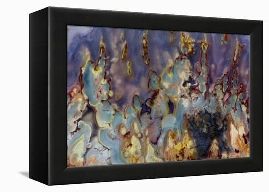 Prudent Man Agate, Origin Idaho-Darrell Gulin-Framed Premier Image Canvas