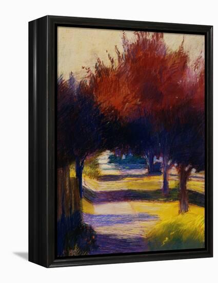 Prunus-Lou Wall-Framed Premier Image Canvas