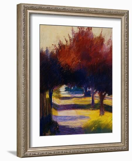 Prunus-Lou Wall-Framed Giclee Print