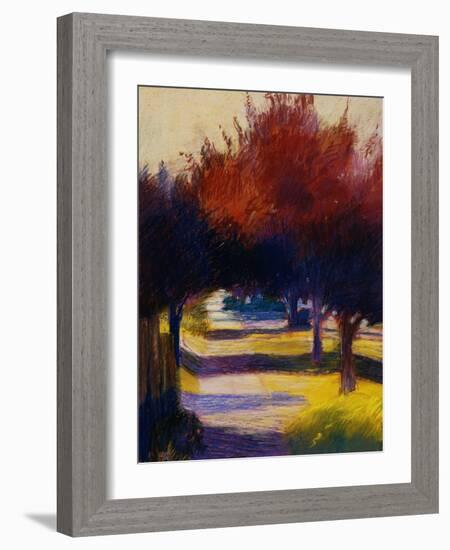 Prunus-Lou Wall-Framed Giclee Print