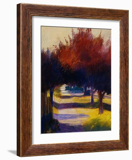 Prunus-Lou Wall-Framed Giclee Print