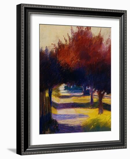 Prunus-Lou Wall-Framed Giclee Print