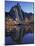 Prusik Peak Reflected in Gnome Tarn, Enchantment Lakes, Washington, USA-Jamie & Judy Wild-Mounted Photographic Print