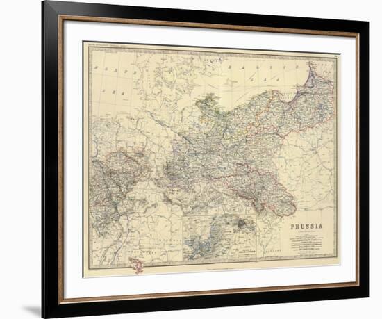 Prussia, c.1861-Alexander Keith Johnston-Framed Art Print