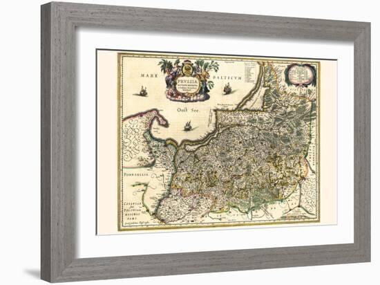 Prussia-Willem Janszoon Blaeu-Framed Art Print