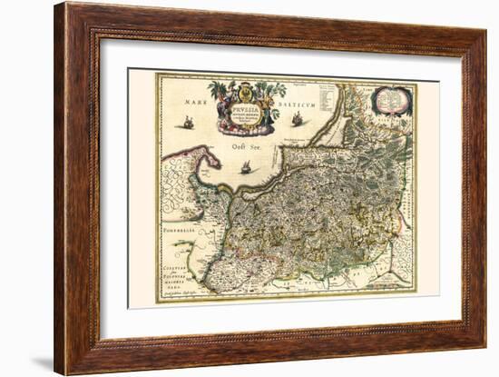 Prussia-Willem Janszoon Blaeu-Framed Art Print