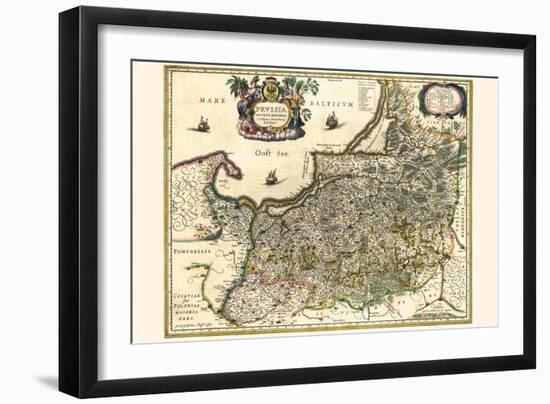 Prussia-Willem Janszoon Blaeu-Framed Art Print