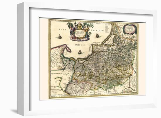 Prussia-Willem Janszoon Blaeu-Framed Art Print