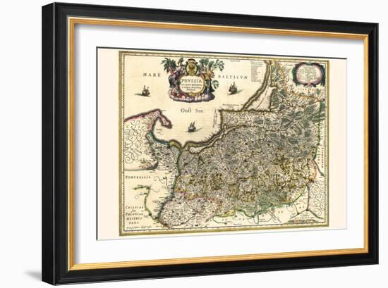 Prussia-Willem Janszoon Blaeu-Framed Art Print