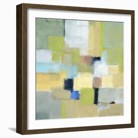 Prussian Blue III-Ellen Hermanos-Framed Giclee Print