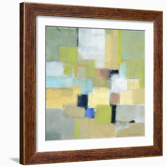 Prussian Blue III-Ellen Hermanos-Framed Giclee Print