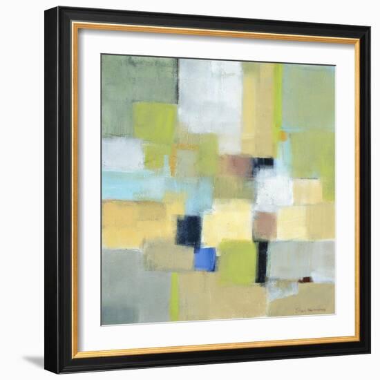 Prussian Blue III-Ellen Hermanos-Framed Giclee Print