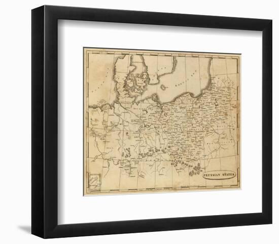 Prussian States, c.1812-Aaron Arrowsmith-Framed Art Print