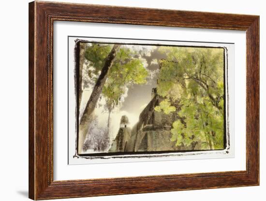 Pryamids 2, Guatemala-Theo Westenberger-Framed Photographic Print