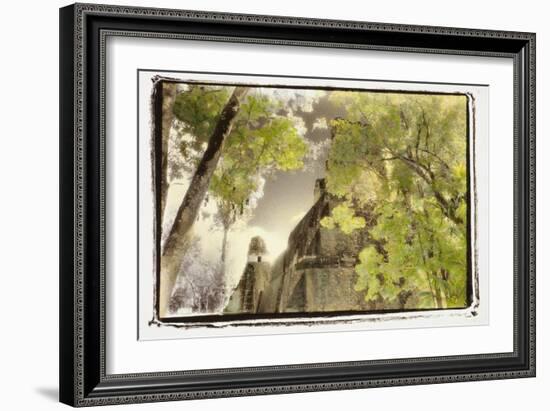 Pryamids 2, Guatemala-Theo Westenberger-Framed Photographic Print