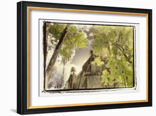 Pryamids 2, Guatemala-Theo Westenberger-Framed Photographic Print