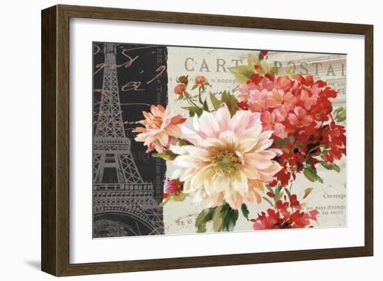 PS Je Taime I Dark Stretched-Lisa Audit-Framed Art Print