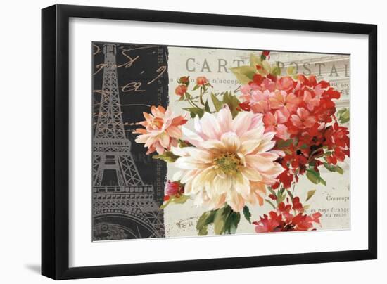 PS Je Taime I Dark Stretched-Lisa Audit-Framed Art Print