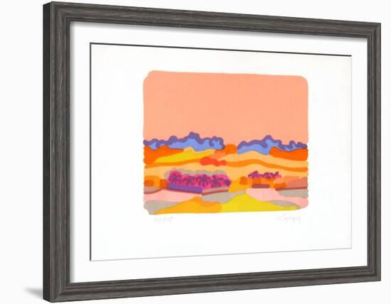 PS - L'oasis-Charles Lapicque-Framed Limited Edition