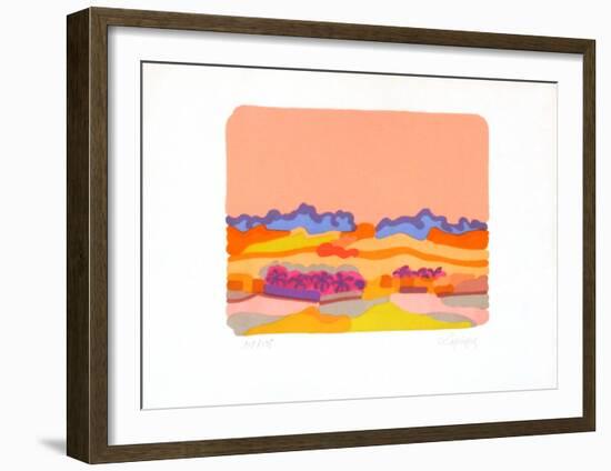 PS - L'oasis-Charles Lapicque-Framed Limited Edition
